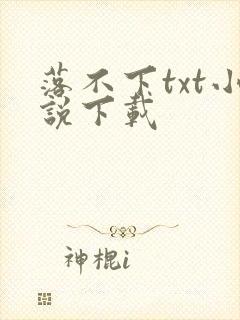 落不下txt小说下载