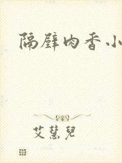 隔壁肉香小说