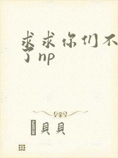 求求你们不要做了np