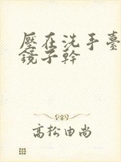 压在洗手台看着镜子干