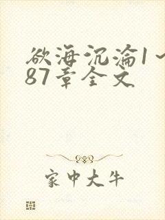 欲海沉沦1～887章全文