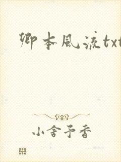 卿本风流txt