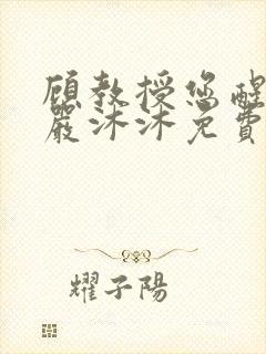 顾教授您醒了吗严沐沐免费阅读全文小说