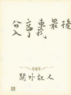 公交车最后一排入了我