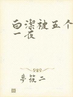 白洁被五个人玩一夜