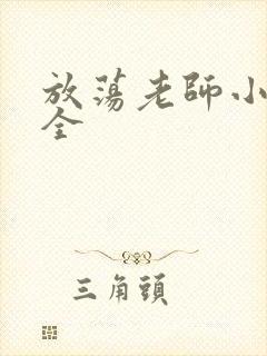 放荡老师小说大全