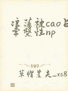 浪荡被cao日常双性np