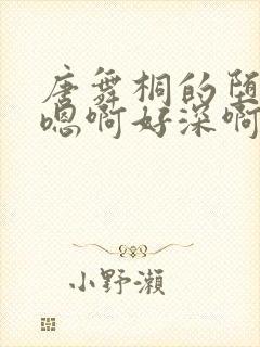 唐舞桐的堕落H嗯啊好深啊