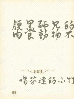 腹黑师兄的日常肉食动物不食草