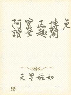 阿宾正传免费阅读笔趣阁