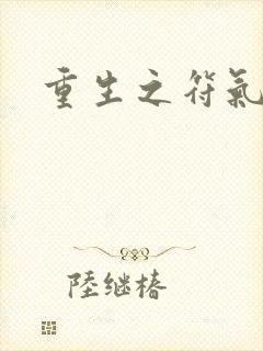 重生之符气冲天