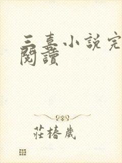 三喜小说完整版阅读