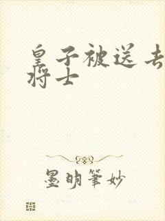 皇子被送去犒劳将士