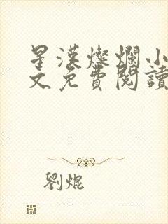 星汉灿烂小说全文免费阅读