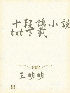 十段锦小说全本txt下载