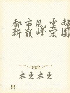 都市风云超前更新巅峰宏图笔趣阁