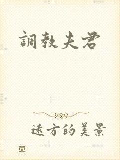 调教夫君