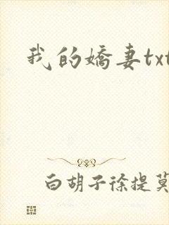 我的娇妻txt