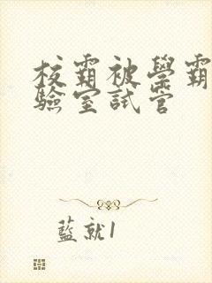 校霸被学霸压实验室试管