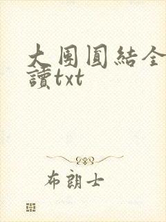 大团圆结全文阅读txt