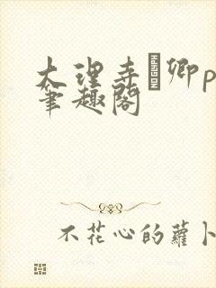 大理寺·卿po笔趣阁