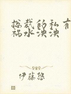 总裁的私有宝贝祸水泱泱