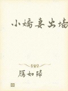 小娇妻出墙记