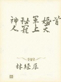 神秘军婚首长大人宠上天