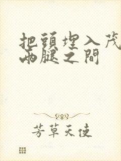 把头埋入茂密的两腿之间