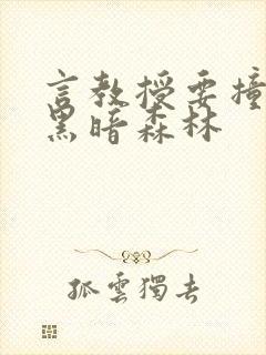 言教授要撞坏了黑暗森林