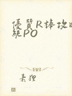 优质R棒攻略系统PO