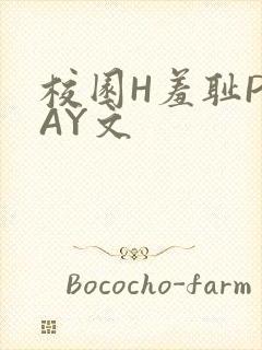 校园H羞耻PLAY文