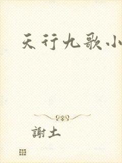 天行九歌小说