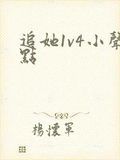 追她1v4小声点