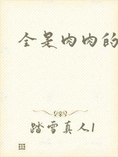 全是肉肉的小说