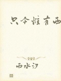 只今惟有西江月