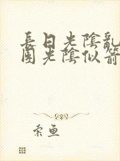 长日光阴乱作一团光阴似箭必读