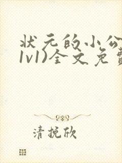 状元的小公主(1v1)全文免费阅读