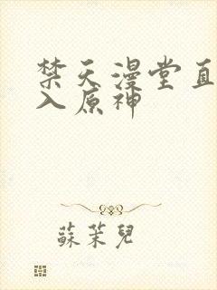 禁天漫堂直接进入原神