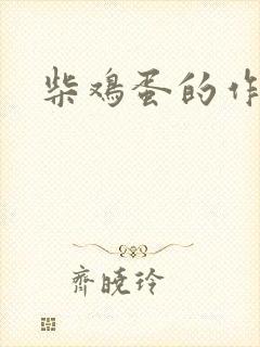 柴鸡蛋的作品