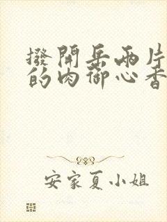 拨开岳两片肥嫩的肉御心香帅