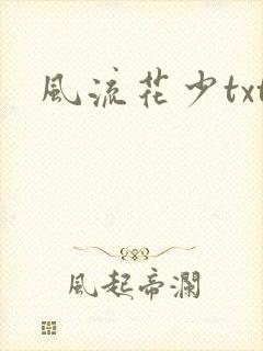 风流花少txt