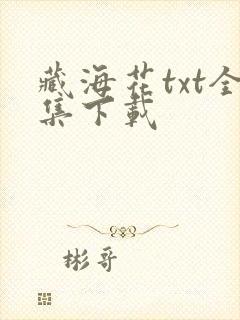 藏海花txt全集下载