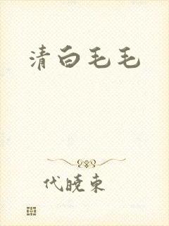 清白毛毛