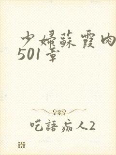 少妇苏霞肉欲第501章