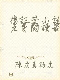 杨钰莹小说全文免费阅读最新章节