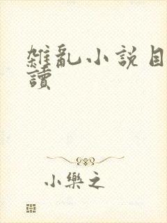 杂乱小说目录阅读