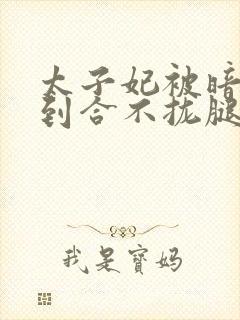 太子妃被暗卫C到合不拢腿