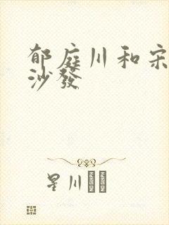 郁庭川和宋倾城沙发