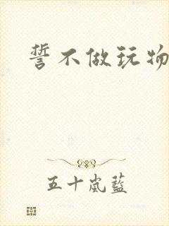 誓不做玩物小说